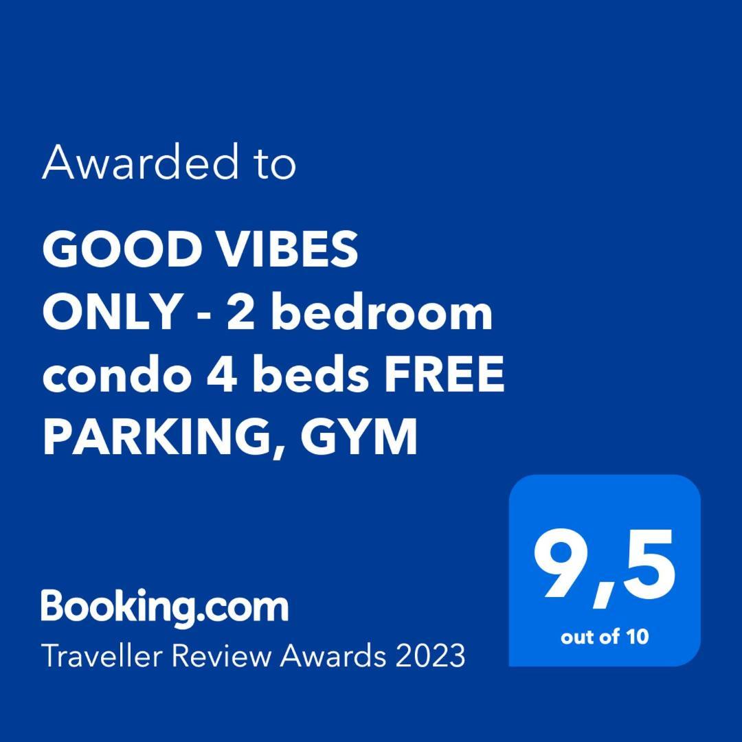Good Vibes Only -Modern And Spacious 2 Bedroom Condo 4 Beds Free Parking, Gym Québec Zewnętrze zdjęcie